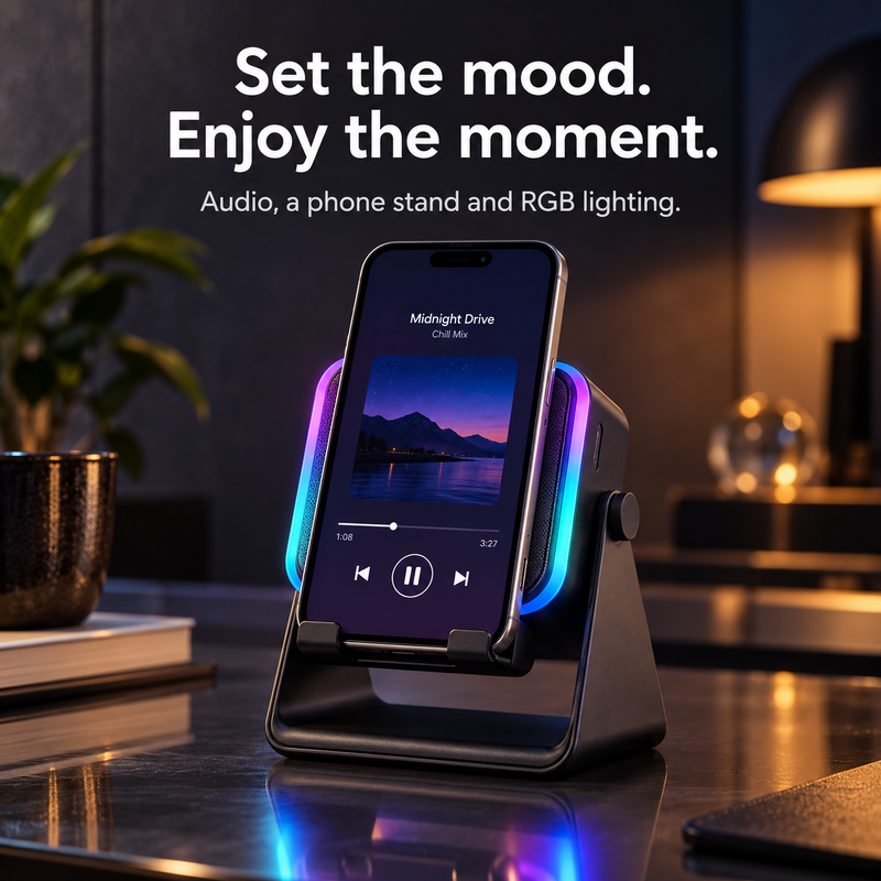 3 In 1 Phone Induction Speaker