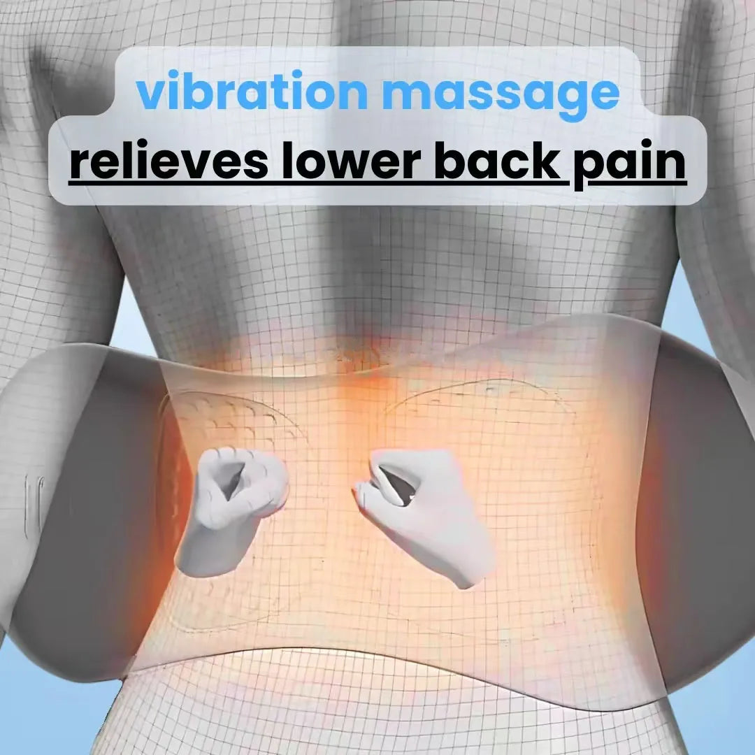 3-in-1 Back Massager with Relief Bed Sleeping Shiatsu